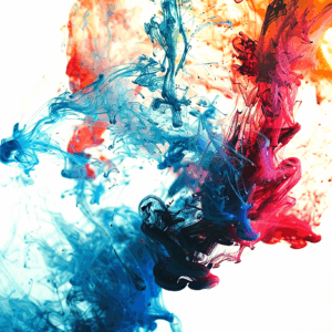 Dancing Colors – Abstract Ink Symphony
