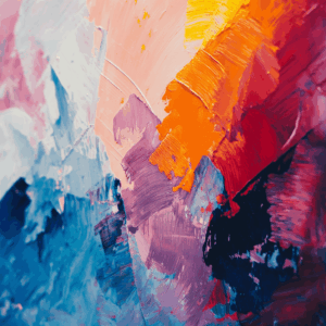 Symphony of Strokes – Abstract Expression in Color