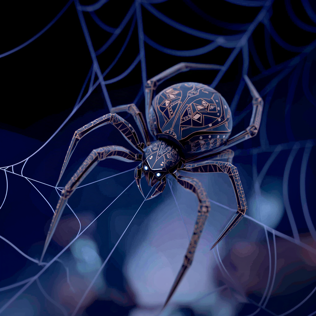 Mystic Spider in the Web