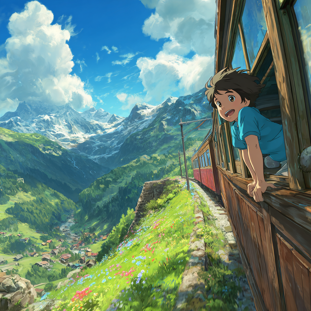 Mystic Gaze – The Black Cat with Sapphire Eye