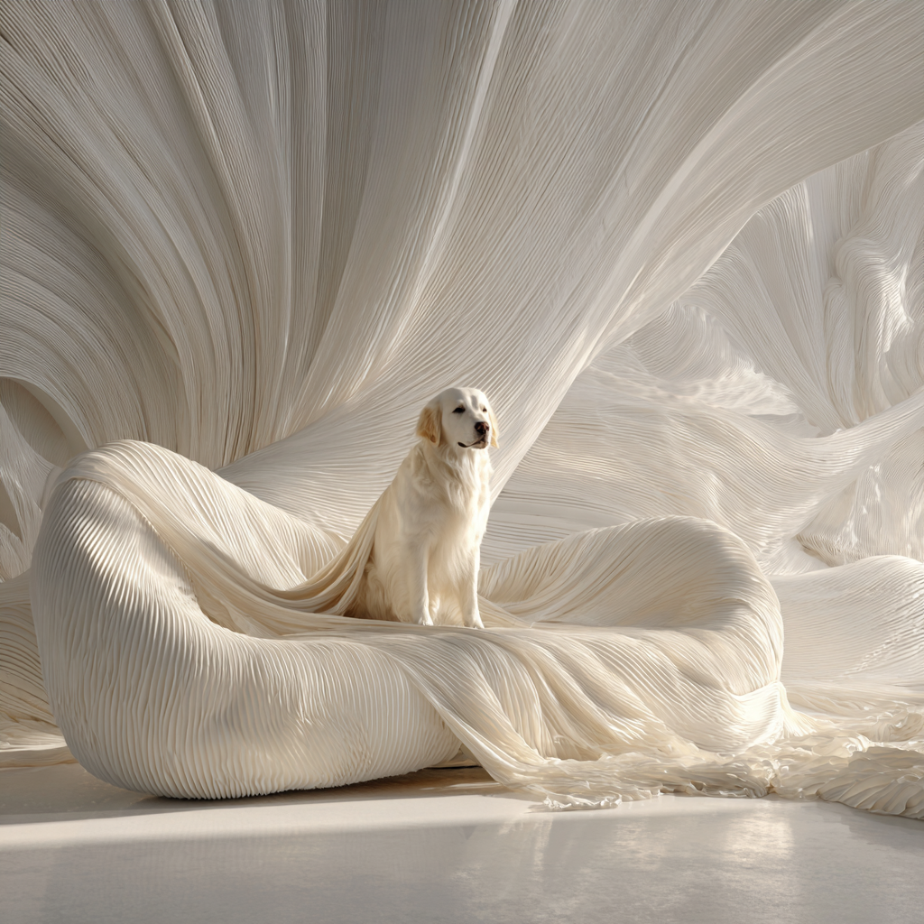 Elegance in White – A Serene Companion